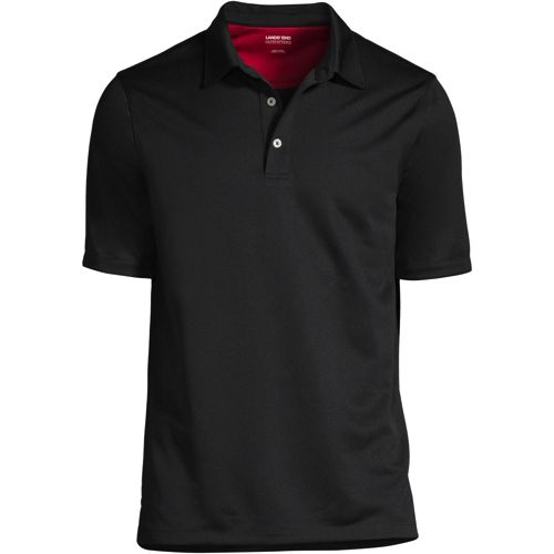 Men's Custom Embroidered Short Sleeve Active Pique Polo Shirt