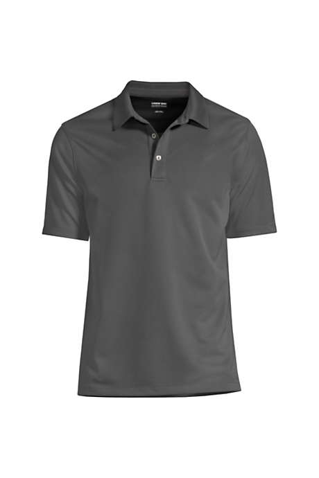 Men's Custom Embroidered Short Sleeve Active Pique Polo Shirt