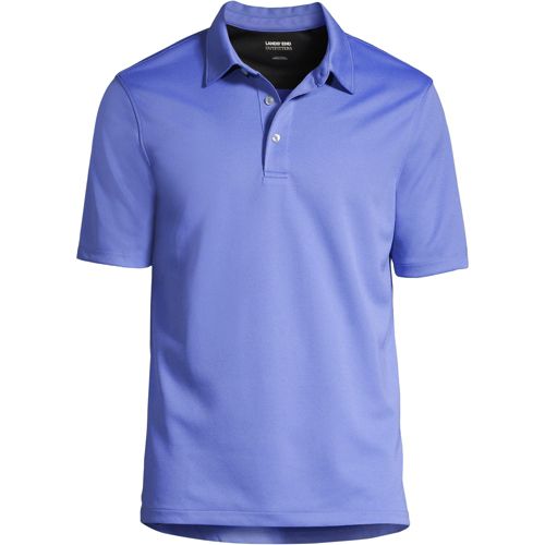 Men's Custom Embroidered Short Sleeve Active Pique Polo Shirt