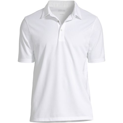 Men's Custom Embroidered Short Sleeve Active Pique Polo Shirt