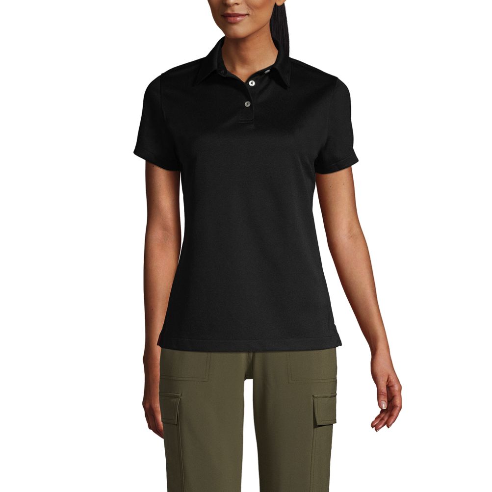 Womens black outlet polo