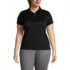 School Uniform Women's Plus Size Short Sleeve Active Pique Polo, Front