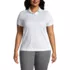 School Uniform Women's Plus Size Short Sleeve Active Pique Polo, Front