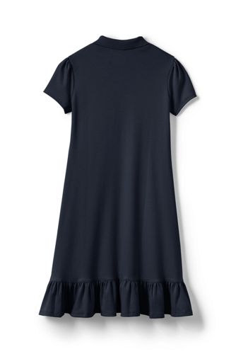 lands end ruffle t shirt dress