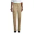 Women's Plain Front Blend Chino Pants, Front