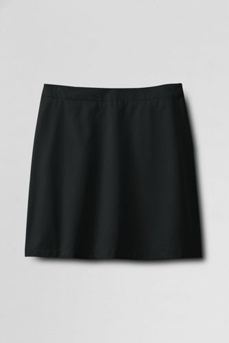 Black knee length 2024 skirts for juniors