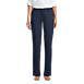 Women's Plain Front Stretch Chino Pants, Front
