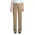 School Uniform Women's Plain Front Stretch Chino Pants, Front