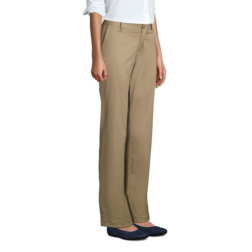 Fashion Trousers Jersey Pants Lands’ End Lands\u2019 End Jersey Pants white-black allover print casual look 
