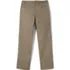 School Uniform Women's Plain Front Stretch Chino Pants, Back
