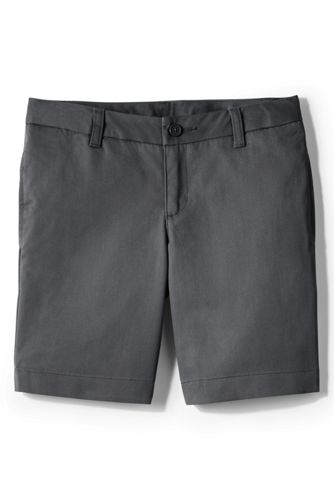 girls white chino shorts