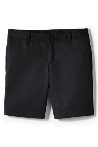 girls white chino shorts