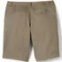 School Uniform Women's Plain Front Blend Chino Shorts, Back