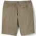School Uniform Women's Plain Front Blend Chino Shorts, Back