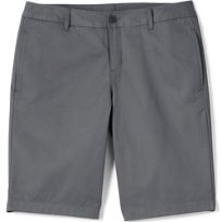 Short Bermuda Femme Lands' End - Vert, Coton Sergé, Taille 12 - État Parfait