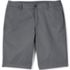 Women's Plus Size Plain Front Blend Chino Shorts, Front