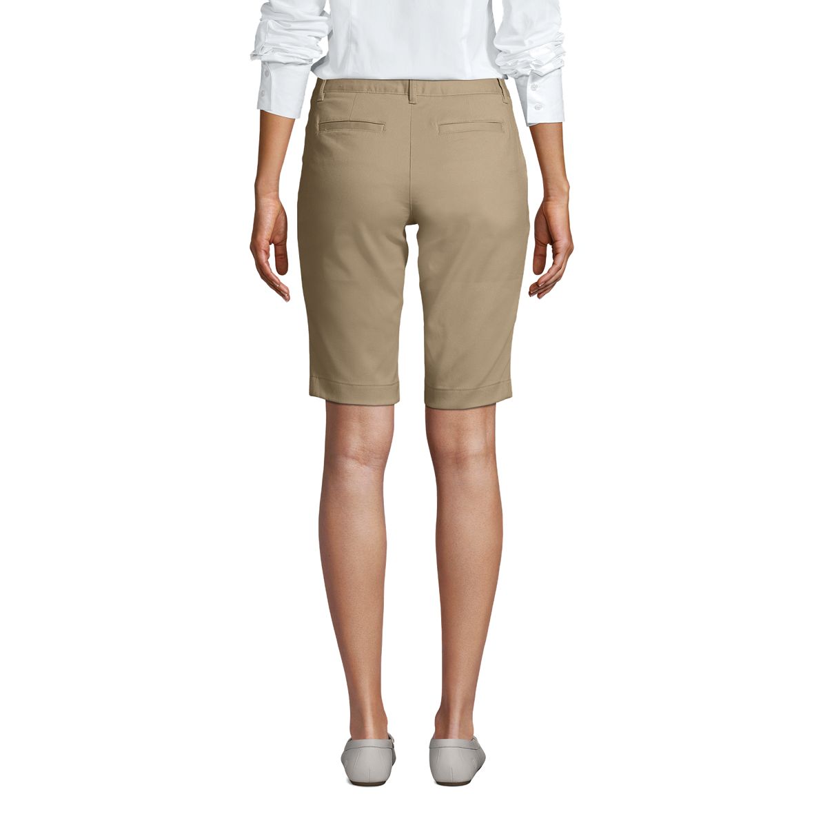 Women's Stretch Chino Bermuda Shorts