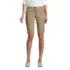 Women's Stretch Chino Bermuda Shorts, Front
