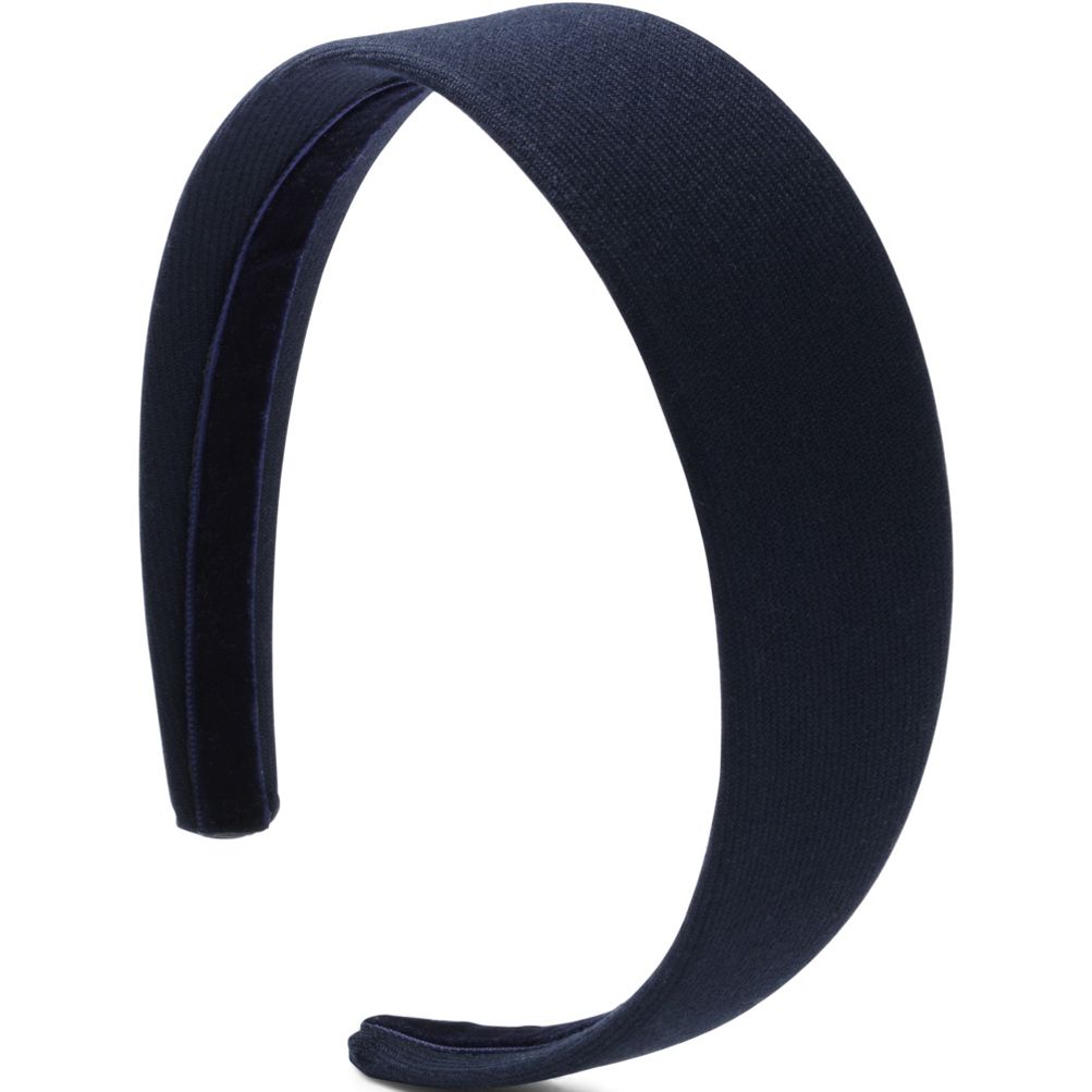 AUDTOPE 3Pcs Black Velvet Headbands For Women, Soft Head Bands For