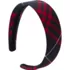 School Uniform Girls Wide Headband, Front