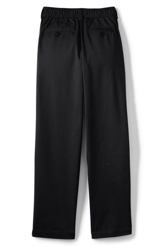 husky uniform pants elastic waist