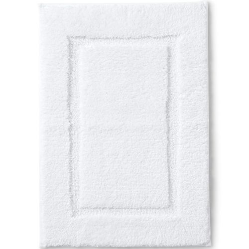  Lands' End Supima Non-Skid Bath Rug Ivory Rug-Medium No Sz :  Home & Kitchen