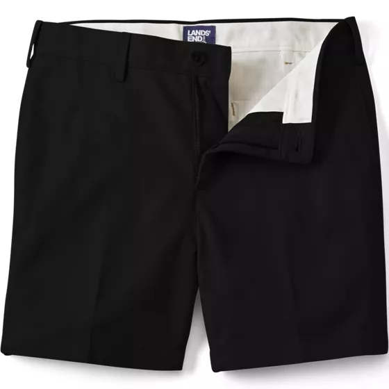 Men's No Iron 6" Plain Front Chino Short - primary