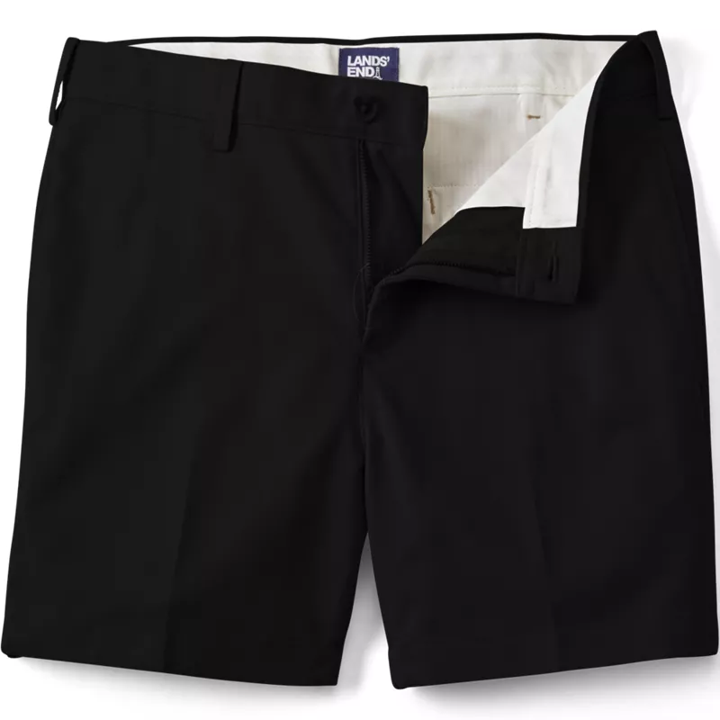 Men's No Iron 6" Plain Front Chino Short, alternative image
