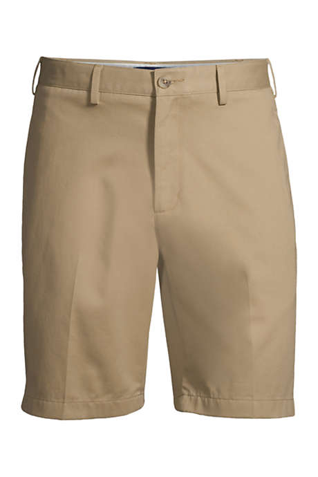 Men's Traditional Fit 9 Inch No Iron Chino Shorts