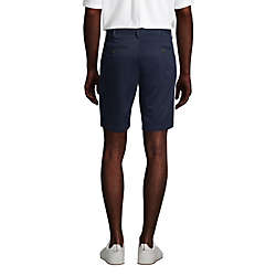 Men's Traditional Fit 9 Inch No Iron Chino Shorts, Back