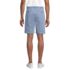 Men's No Iron 9" Plain Front Chino Short, Back