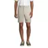 Men's No Iron 9" Plain Front Chino Short, Front