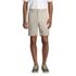 Men's No Iron 9" Plain Front Chino Short, Front