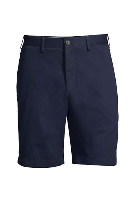 Men's Traditional Fit 9 Inch No Iron Chino Shorts