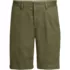Men's No Iron 9" Plain Front Chino Short, Front