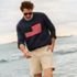 Men's No Iron 9" Plain Front Chino Short, alternative image
