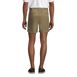 Men's Traditional Fit Pleated 6" No Iron Chino Shorts, Back