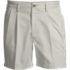 Men's No Iron 6" Pleated Front Chino Short, Front