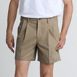 Men's Traditional Fit Pleated 6" No Iron Chino Shorts, Front