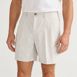 Men's Traditional Fit Pleated 6" No Iron Chino Shorts, Front