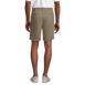 Men's Traditional Fit Pleated 9" No Iron Chino Shorts, Back