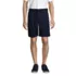 Men's No Iron 9" Pleated Front Chino Short, Front