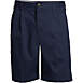 Men's Traditional Fit Pleated 9 Inch No Iron Chino Shorts, Front