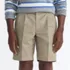 Men's No Iron 9" Pleated Front Chino Short, Front