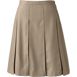 Women's Box Pleat Skirt Top of Knee, Front