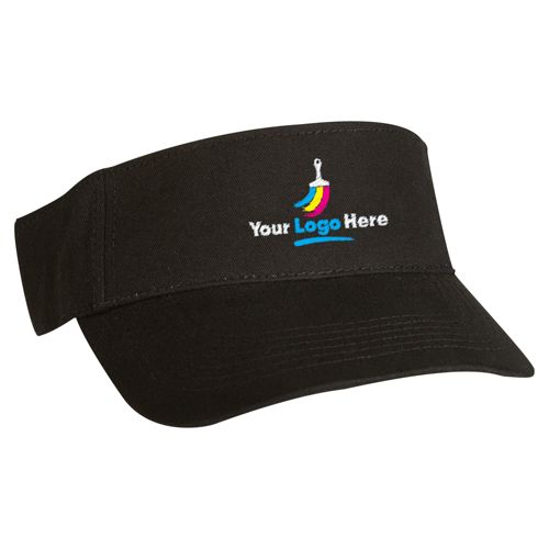 Brushed Twill Embroidered Visor