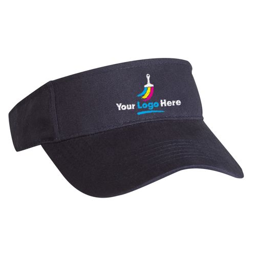 Brushed Twill Embroidered Visor