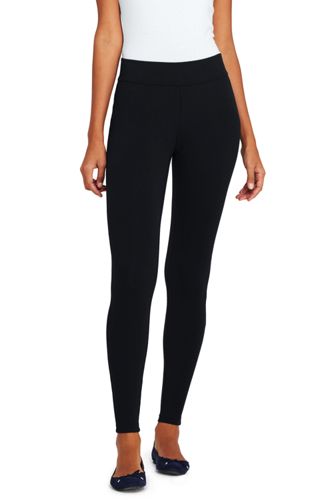 Women's Starfish Refined Stretch Jersey Ultimate Leggings | Lands' End