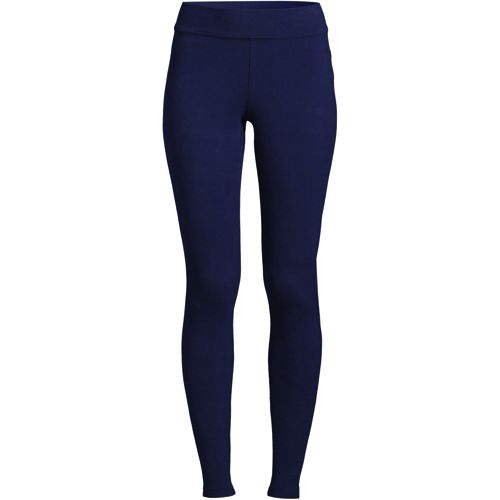 Women's Tall Sport Knit High Rise Corduroy Leggings Lands' End Цвет: Синий;  Размер: S long купить от 5336 рублей в интернет-магазине ,  женские легинсы Lands' End