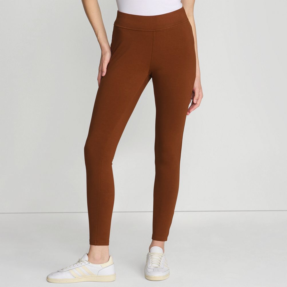 Women s Starfish Mid Rise Knit Leggings Lands End